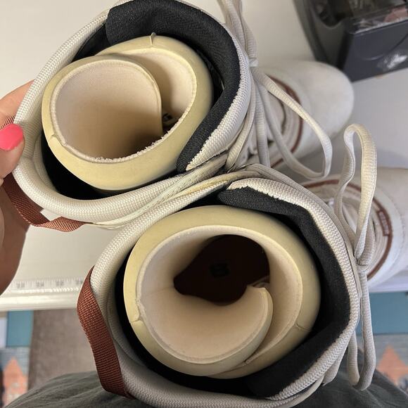 Burton Snowboard‎ Boots Womens Mint True Fit Imprint White & Red Size 9 US - Picture 4 of 8